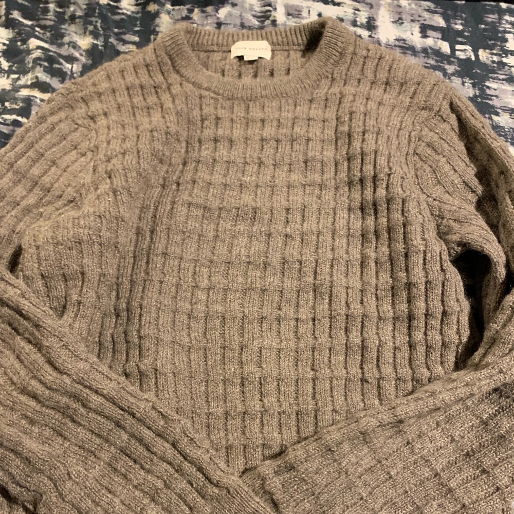 CLUB MONACO lightbrown/beige SWEATER 53% Alpaca